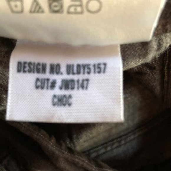 Chocolate Brown Skinny Jeans 28 - Picture 10 of 11